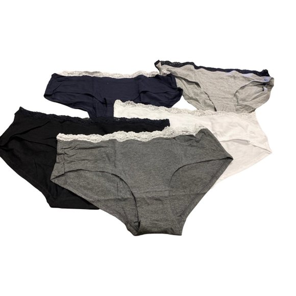 Emprella Essential Basics women's Soft- 5 Pack Ladies Hipster-XL - Picture 2 of 4